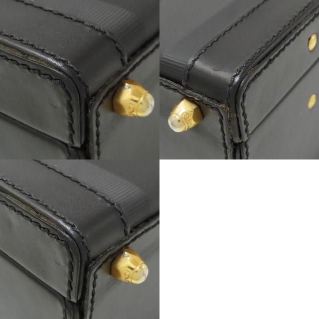 FENDI フェンディ トランク ペカン ビジネスバッグ PVC/レザー