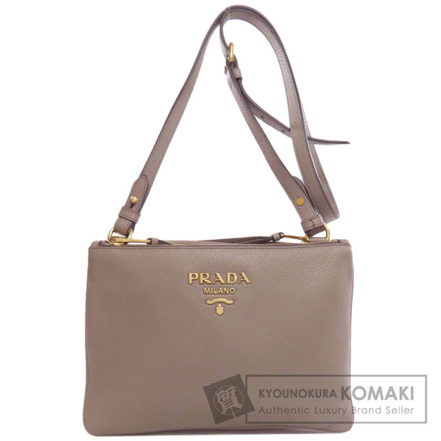 PRADA プラダ 1BA378 ロゴ シンボル ハンドバッグ カーフ レディース