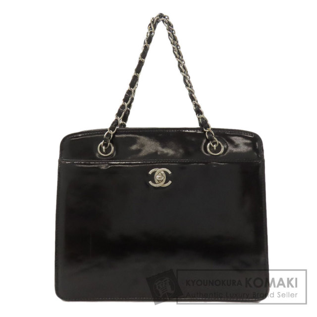 CHANEL シャネル ココマーク カメリア 2WAY シルバー金具 ボストン