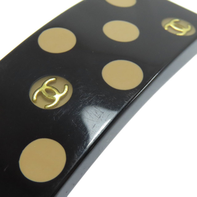 CHANEL:バレッタ(スタッツ) CHANEL シャネル バレッタ バレッタ プラスチック レディース [中古