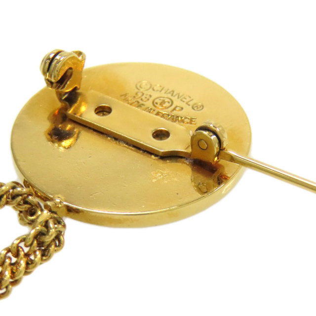 CHANEL シャネル マトラッセバッグモチーフ ブローチ 金属製