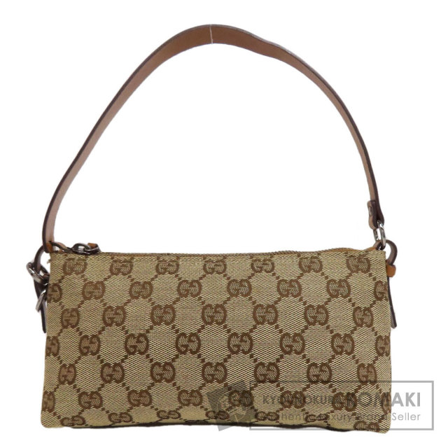 PRADA プラダ ロゴ金具 型押し ハンドバッグ レザー レディース