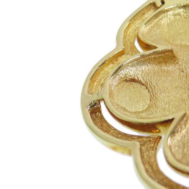 希少　レア　クリスチャンディオール ブローチ　ラインストーン　正規品 クリスチャンディオール Christian Dior ブローチ ロゴ ライン