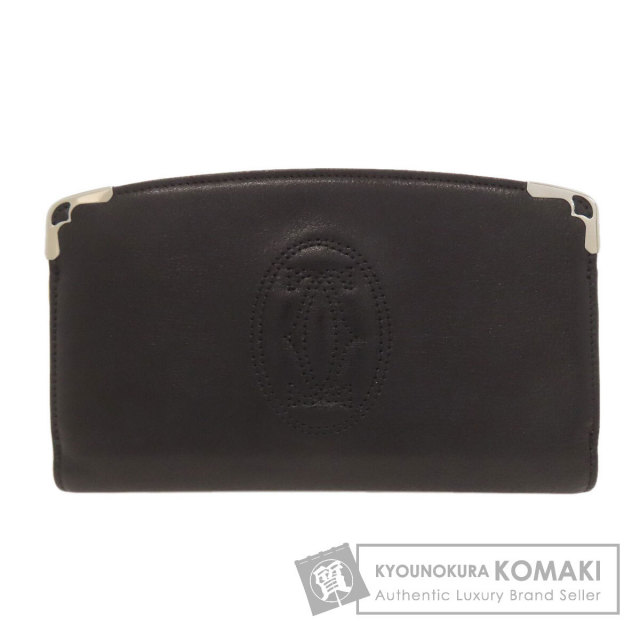 CARTIER カルティエ マストライン 二つ折り財布（小銭入れあり