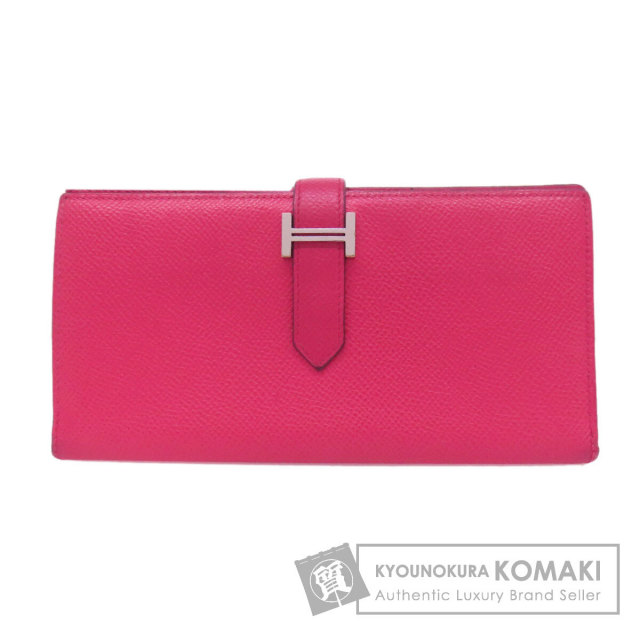 エルメス 長財布（小銭入れあり） ベアンスフレ シルバー金具