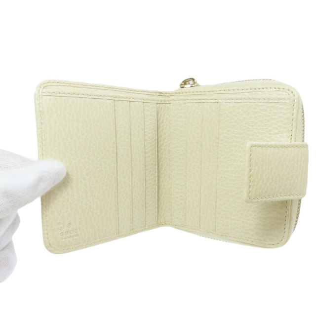 グッチ 二つ折り財布（小銭入れあり） アウトレット GG