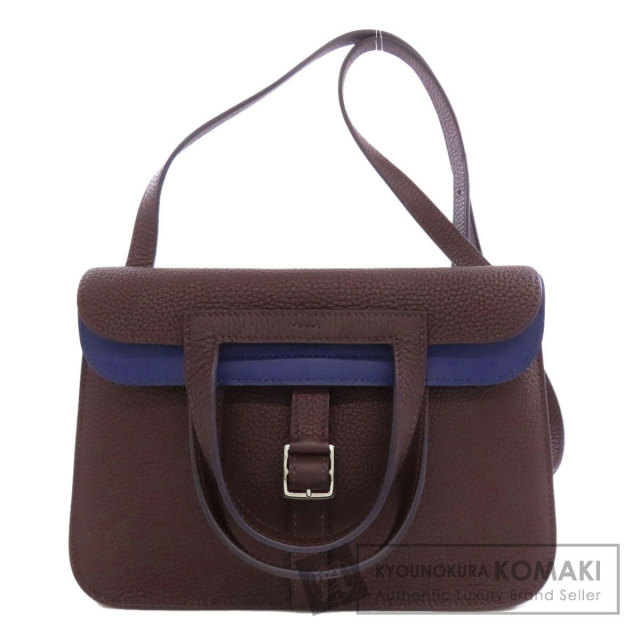 HERMES エルメス アルザンミニ シルバー金具 ハンドバッグ スイフト