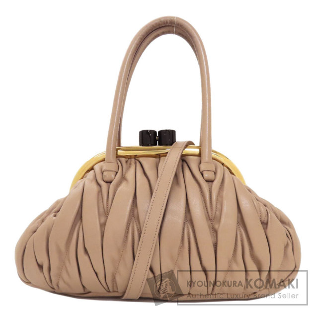 ミュウミュウ ハンドバッグ マテラッセ 2WAY