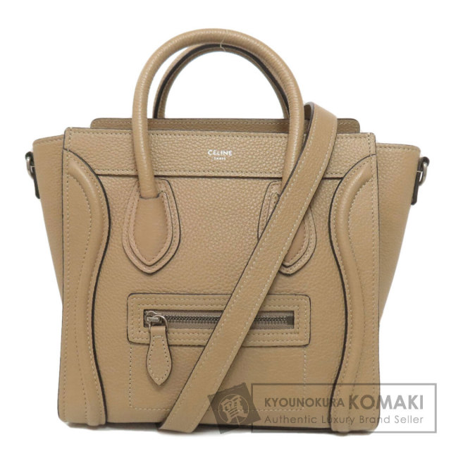 CELINE セリーヌ トラペーズ トートバッグ カーフ レディース [中古