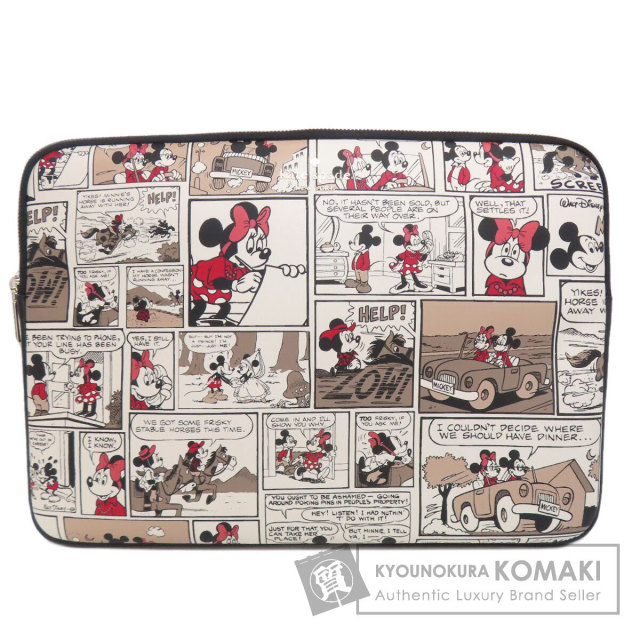 ケイトスペード アクセサリーポーチ PCケース ミッキーコラボ