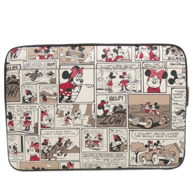 ケイトスペード アクセサリーポーチ PCケース ミッキーコラボ