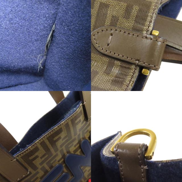 【美品】FENDI ROMA ボディバッグ フェンディ×フィラ コラボ ズッカ柄 楽天市場】【バッグ】FENDI フェンディ ズッカ柄 ロゴ FILAコラボ