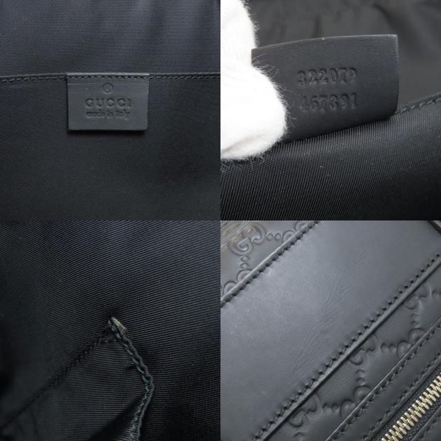 GUCCI グッチ 322079 GGシグネチャー シマ ビジネスバッグ PVC