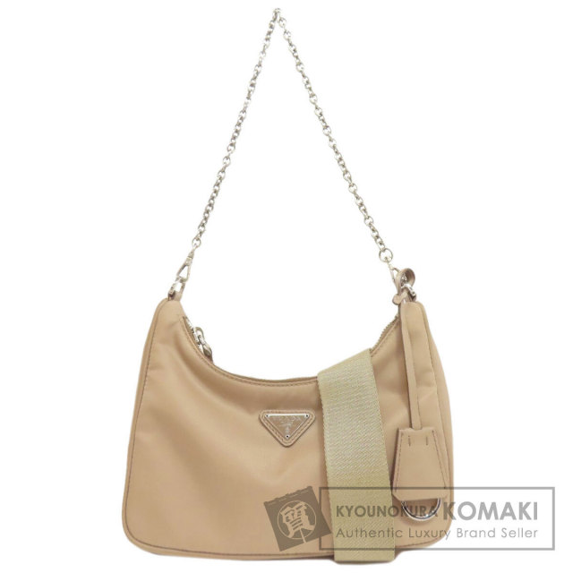 プラダ ハンドバッグ Re-Edition 2005 ロゴ金具 2WAY