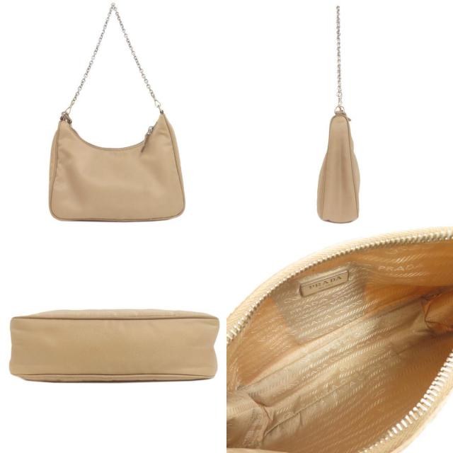 PRADA プラダ Re-Edition 2005 ロゴ金具 2WAY ハンドバッグ ナイロン