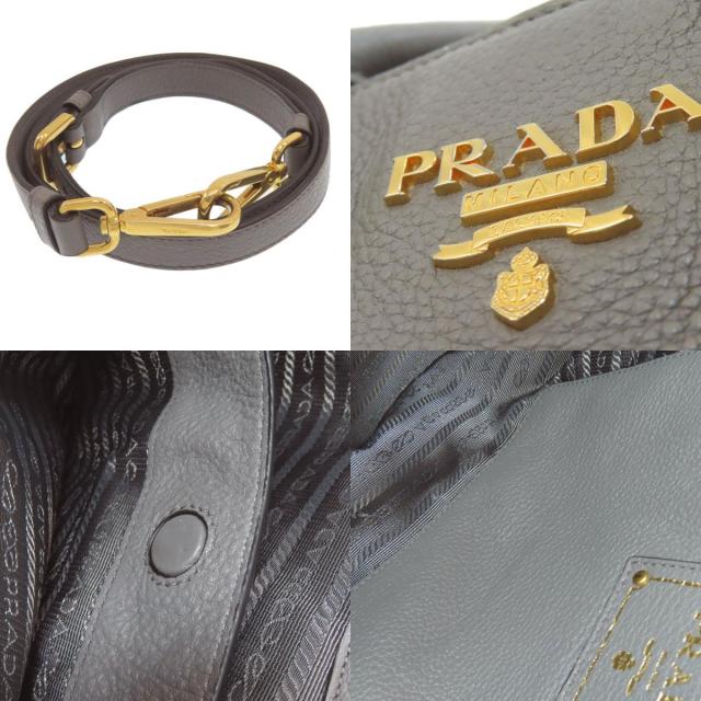 PRADA プラダ 1BG865 2WAY トートバッグ カーフ レディース [中古