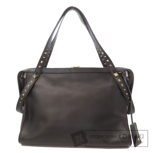 VALENTINO ヴァレンティノ スタッズ ショルダーバッグ レザー