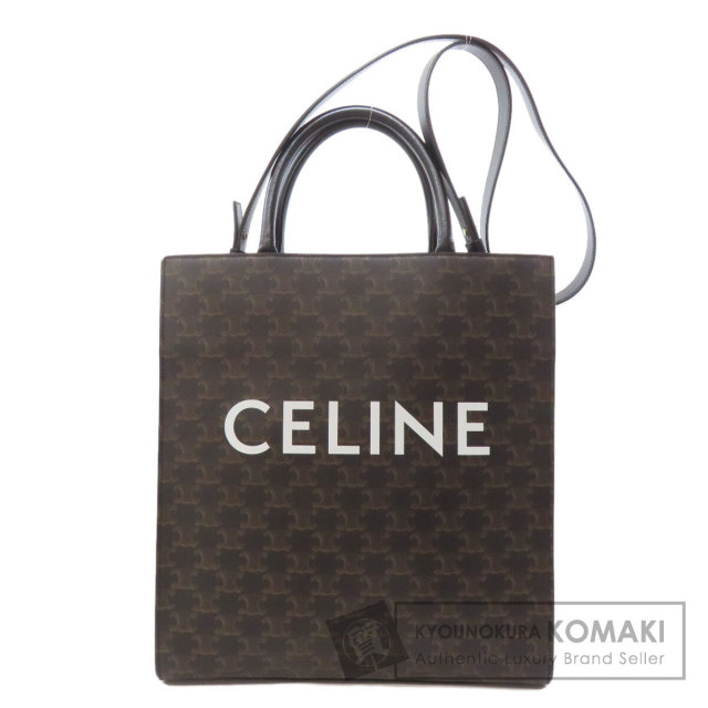 CELINE セリーヌ トリオンフ柄 コインケース PVC レディース