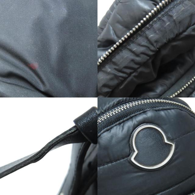 MONCLER モンクレール ロゴ ショルダーバッグ ナイロン素材 レディース