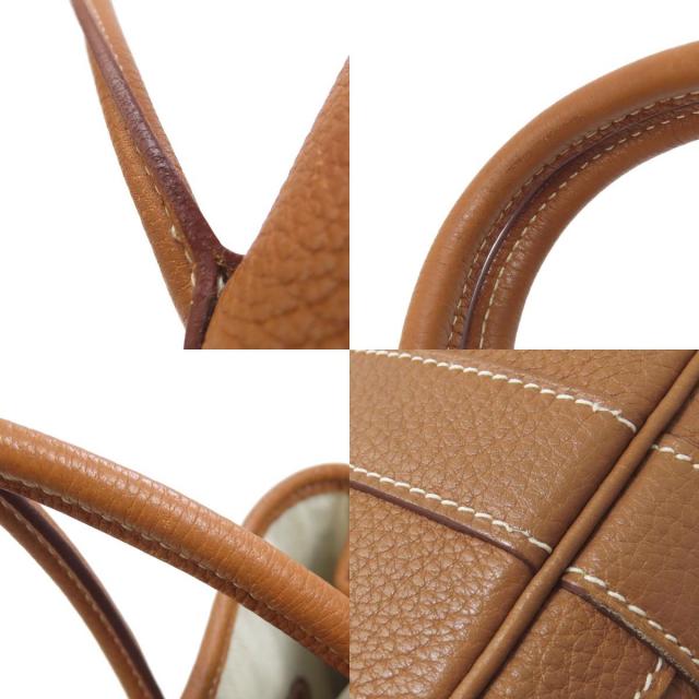 HERMES エルメス ガーデンパーティTPM ゴールド シルバー金具