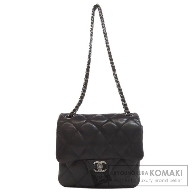 シャネル ショルダーバッグ ココマーク マトラッセ シルバー金具