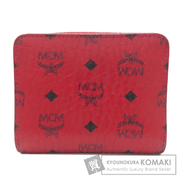 エムシーエム 二つ折り財布（小銭入れあり） ロゴ