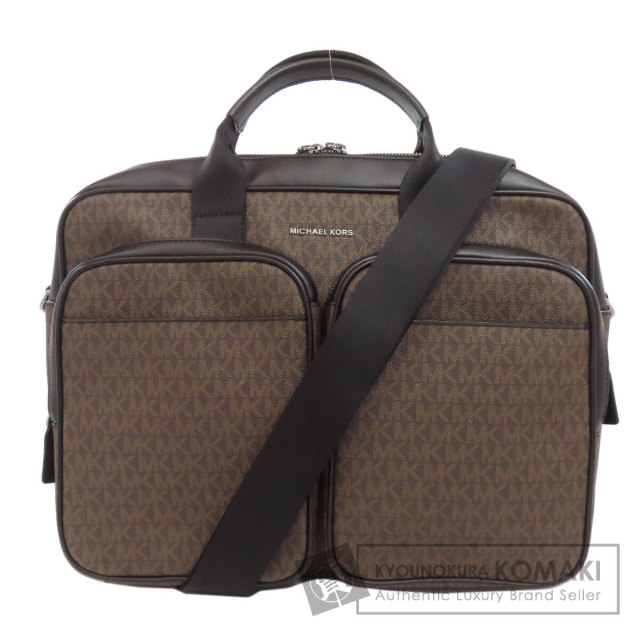 COACH コーチ シグネチャー 2WAY ビジネスバッグ レザー レディース