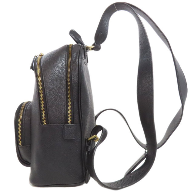 コーチ COACH 997  ロゴ  リュック・デイパック レザー レディース  中古 COACH コーチ 997 ロゴ リュック・デイパック レザー レディース [中古