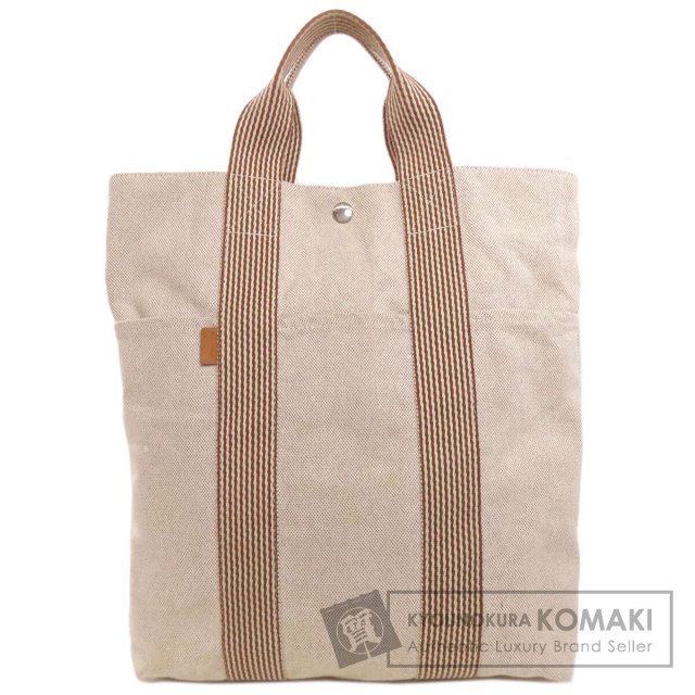 HERMES エルメス ニューフールトゥMM トートバッグ キャンバス