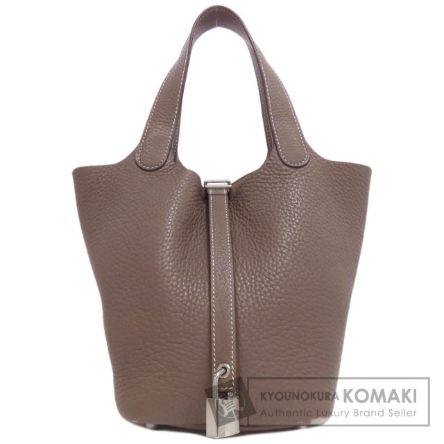 エルメス ハンドバッグ ピコタンロックPM エトープ シルバー金具