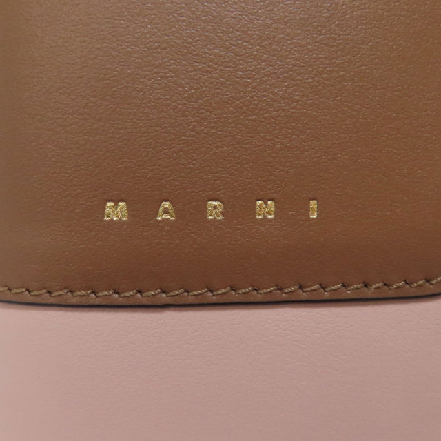 MARNI マルニ ロゴ 二つ折り財布（小銭入れあり） カーフ レディース [中古] MARNI マルニ ロゴ 二つ折り財布（小銭入れあり） カーフ レディース