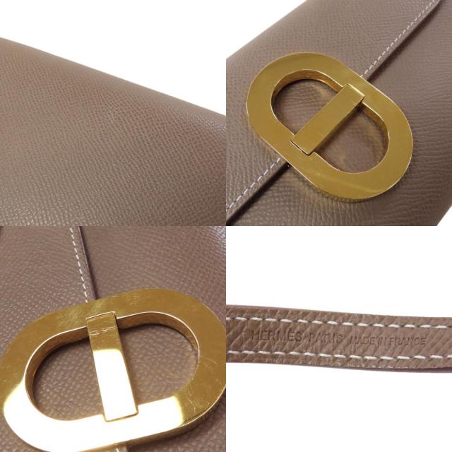 HERMES エルメス シェーヌダンクル トゥー・ゴー エトープ ゴールド