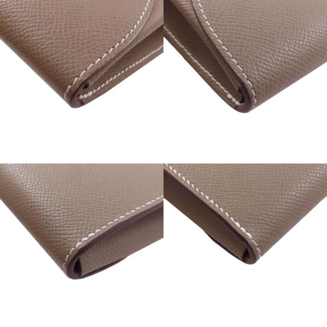 HERMES エルメス シェーヌダンクル トゥー・ゴー エトープ ゴールド金具 長財布（小銭入れなし） エプソン レディース [中古] HERMES エルメス シェーヌダンクル トゥー・ゴー エトープ ゴールド