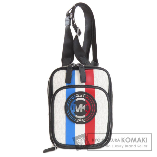 マイケルコース ショルダーバッグ MKシグネチャー ストライプ