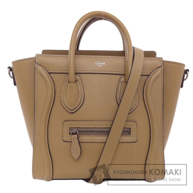 セリーヌ ハンドバッグ ラゲージナノ 2WAY