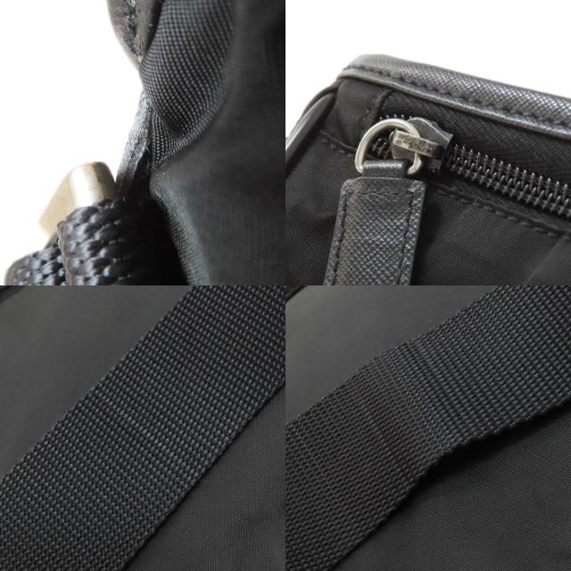【美品】プラダ PRADA ロゴ金具 メッセンジャーバッグ ナイロン 箱 カード PRADA プラダ メッセンジャーバッグ ロゴ金具 ショルダーバッグ