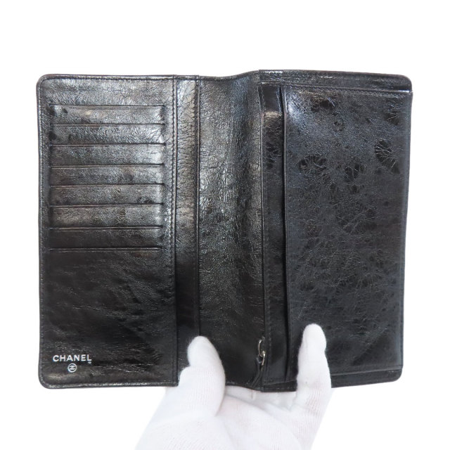 シャネル 長財布（小銭入れあり） 2.55 マトラッセ シルバー金具