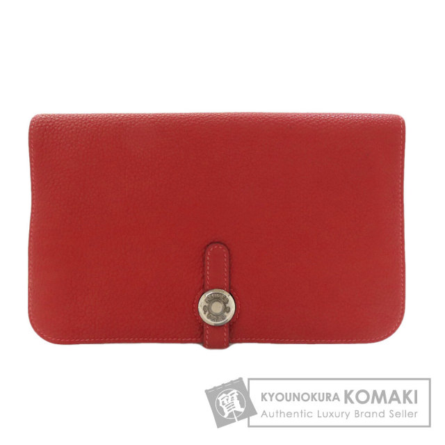 エルメス 財布 ドゴン レッド 赤 レッド（赤）系 HERMES Dogon(エルメス ドゴン) 財布・小物(レディース