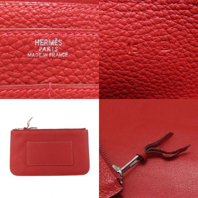 HERMES エルメス ドゴンGM シルバー金具 長財布（小銭入れあり