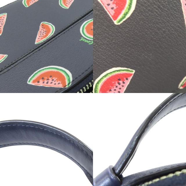 コーチ COACH 1594  セレナ サッチェル スイカ 2WAY  ハンドバッグ レザー レディース  中古 COACH コーチ 1594 セレナ サッチェル スイカ 2WAY ハンドバッグ