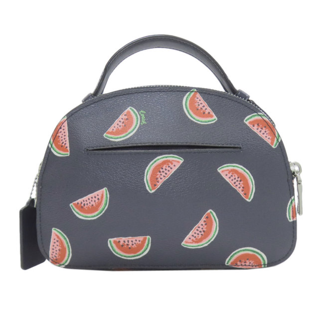 コーチ COACH 1594  セレナ サッチェル スイカ 2WAY  ハンドバッグ レザー レディース  中古 COACH コーチ 1594 セレナ サッチェル スイカ 2WAY ハンドバッグ