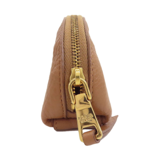 PRADA プラダ ロゴ アクセサリーポーチ レザー レディース [中古