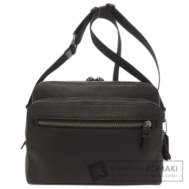 美品　コーチ メッセンジャーバッグ ショルダーバッグ　ブラック　レザー 楽天市場】COACH コーチ レザー ショルダーバッグ ポシェット