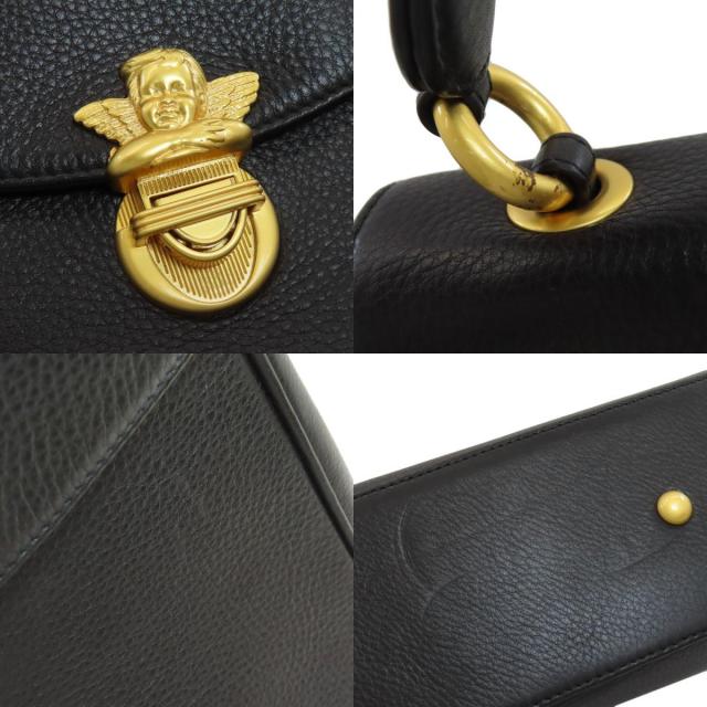 COMTESSE コンテス エンジェルモチーフ 2WAY ハンドバッグ レザー