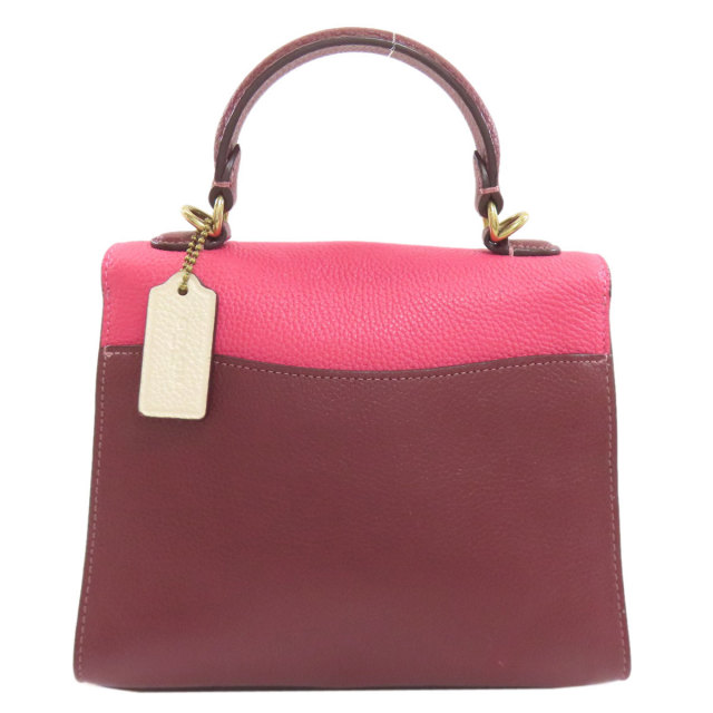 COACH コーチ 625 2WAY ハンドバッグ レザー レディース [中古  