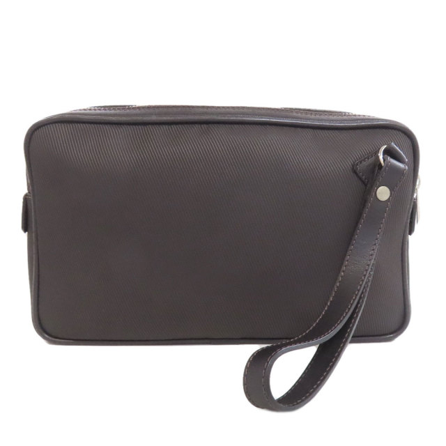 Dunhill ダンヒル ロゴ セカンドバッグ ナイロン素材 レディース [中古