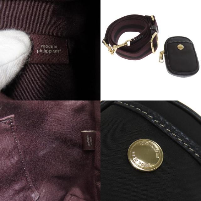 COACH コーチ CA205 エリス 2WAY ハンドバッグ ナイロン素材