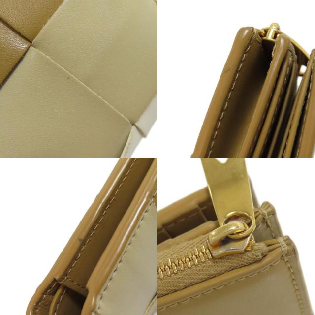 ボッテガヴェネタ 二つ折り財布（小銭入れあり） カセット バイフォールド ウォレット