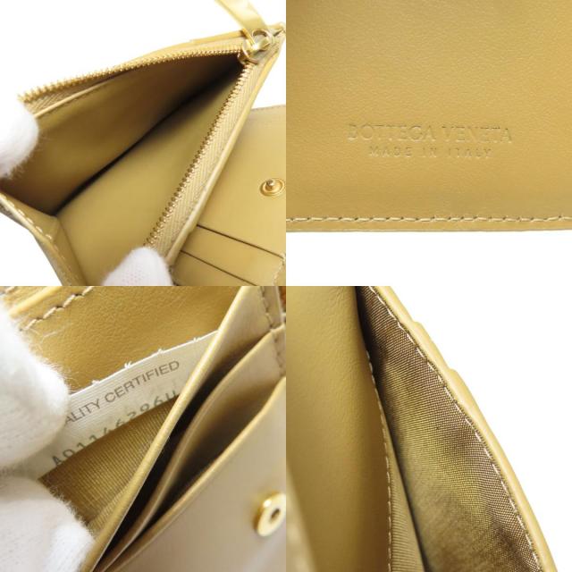 ボッテガヴェネタ 二つ折り財布（小銭入れあり） カセット バイフォールド ウォレット