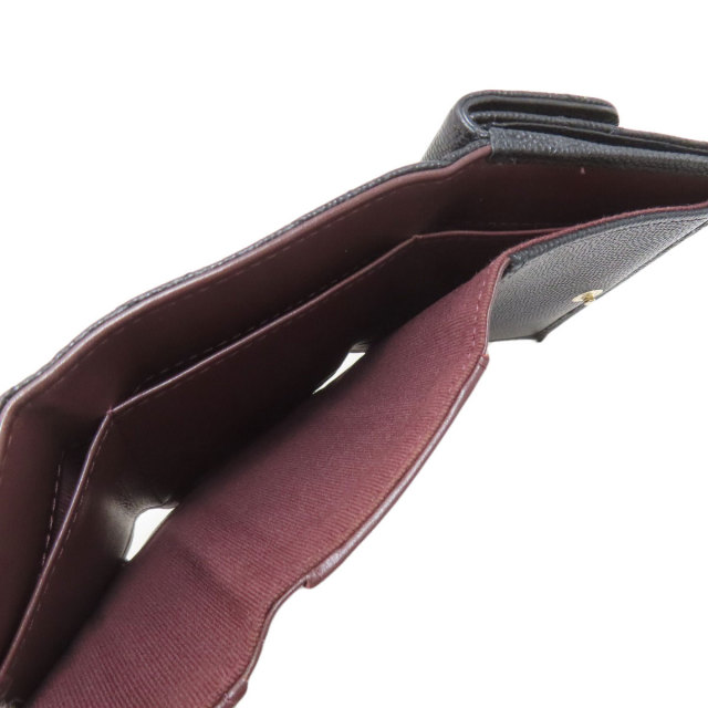 シャネル 二つ折り財布（小銭入れあり） マトラッセ ココマーク ゴールド金具